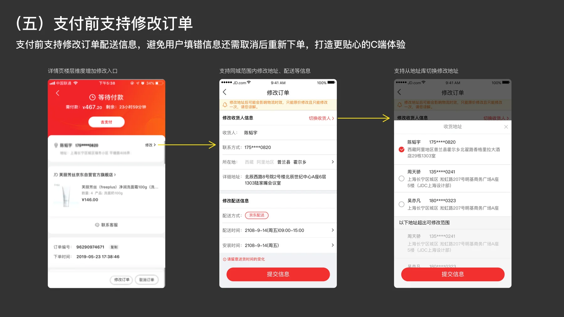 修改入口 - 楼层维度
